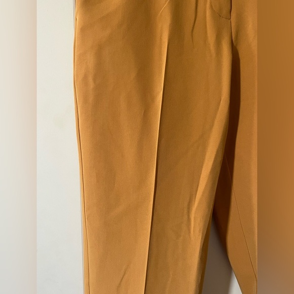 Topshop Golden Yellow Designer Slacks Women’s Size 6 - Picture 6 of 15